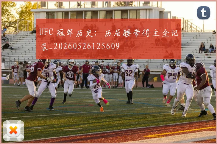 UFC 冠军历史：历届腰带得主全记录_20260526125609